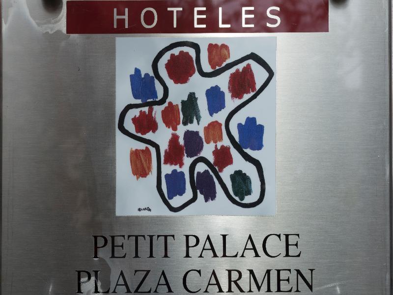 Petit Palace Plaza Del Carmen Madrid Kültér fotó